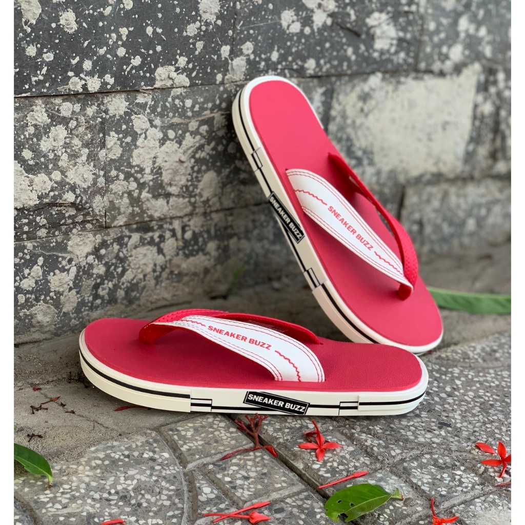[ 2M Sneaker ] - Dép Sneaker Hồng Quai 2 Màu Đế Mới Chính Hãng