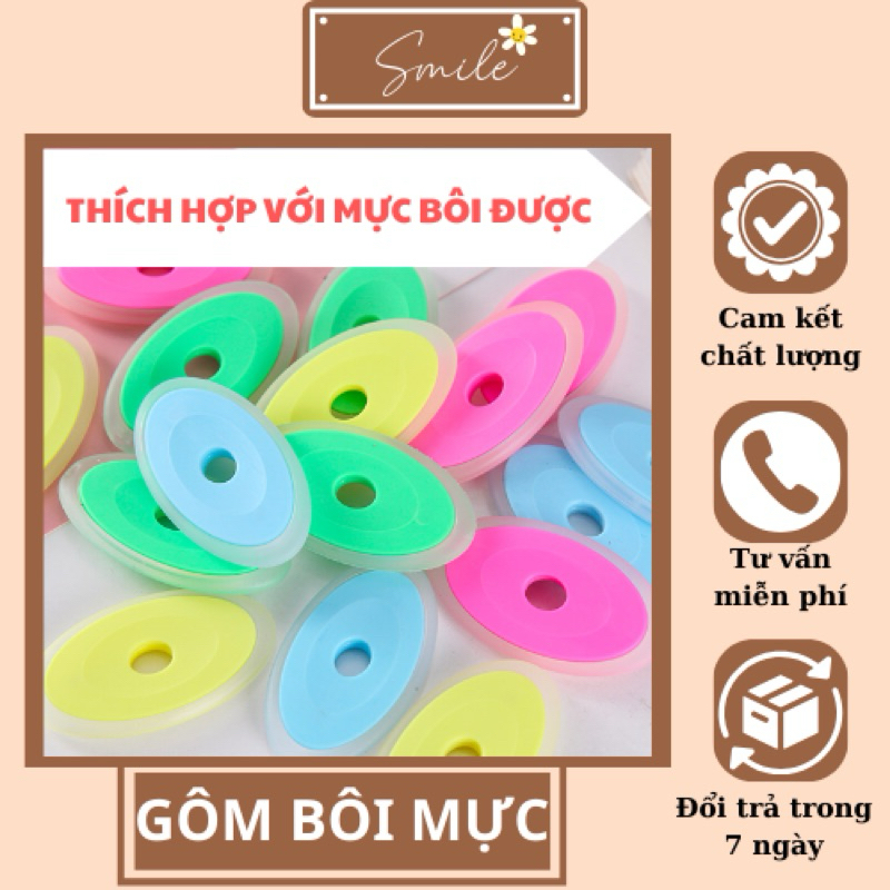 Gôm Bôi Mực (Thích Hợp Cho Bút Gel Có Mực Bôi Được) Tiện Dụng
