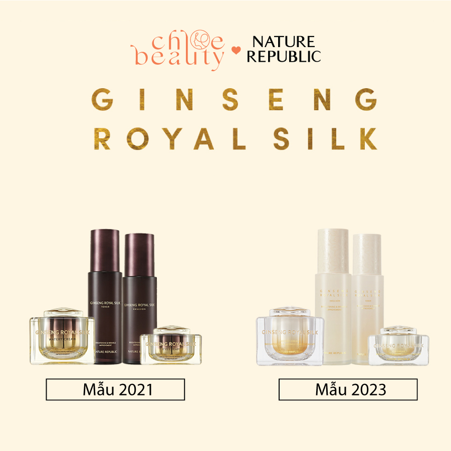 Tinh chất dưỡng da cao cấp NATURE REPUBLIC Ginseng Royal Silk Essence 40ml