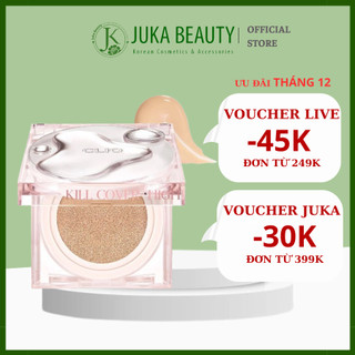   KÈM LÕI  Phấn nước Clio Kill Cover High Glow Cushion SPF50+ PA+++_14g*2 