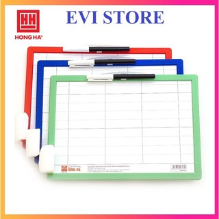 Bảng học sinh Friendly dùng bút và phấn Hồng Hà 3289 / 3347 viết được phấn và bút dạ bảng