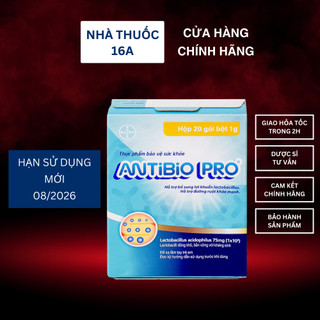 [DATE MỚI 08/2026] MEN VI SINH ĐƯỜNG RUỘT ANTIBIO PRO - COMBO 10 GÓI - CHO HỆ TIÊU HOÁ KHOẺ MẠNH