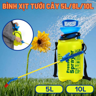 Bình xịt tưới cây, phun thuốc sâu, dung tích 5 lít khí nén, phun sương tiện dụng và an toàn