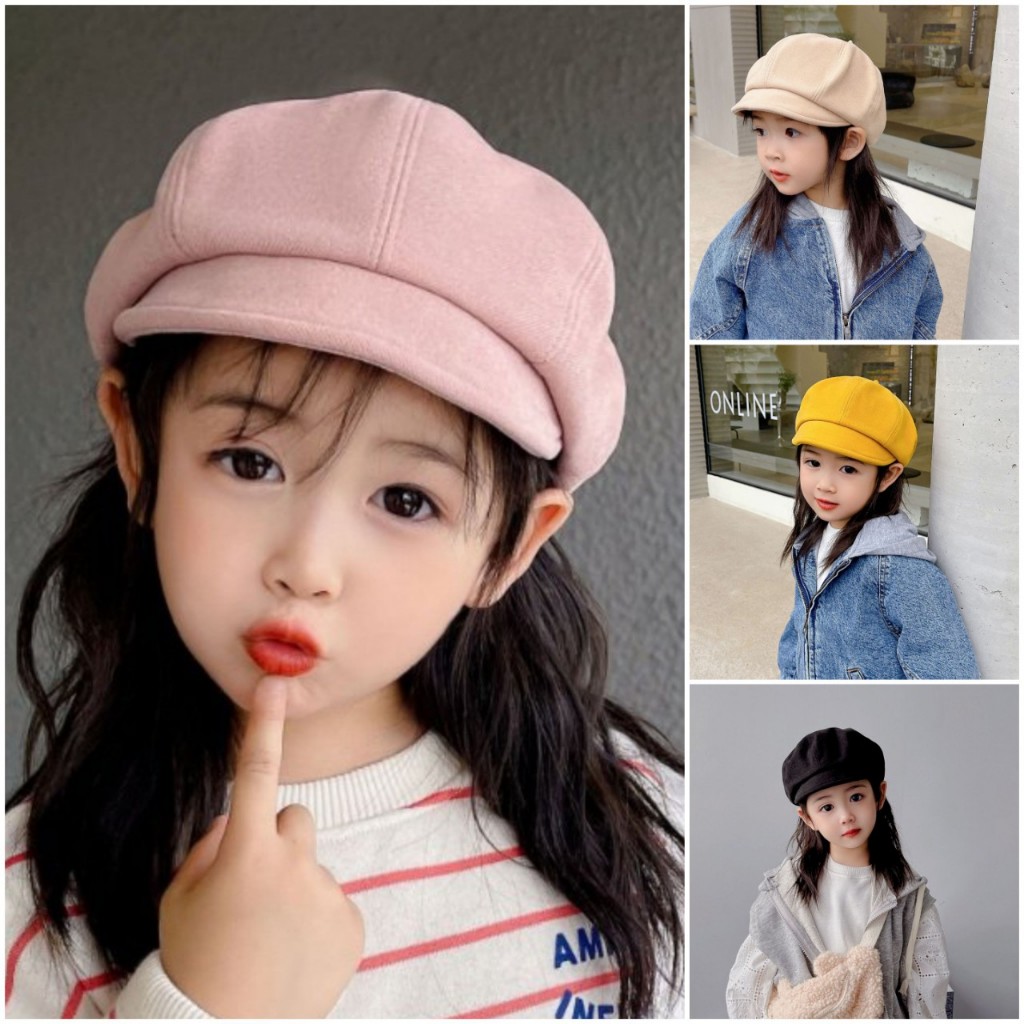 MŨ BÊ RÊ, MŨ NỒI MINK BABY CHO BÉ GÁI, BÉ TRAI 3 TUỔI - 8 TUỔI