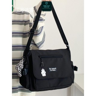 Túi đeo chéo canvas vải canvas phong cách ulzzang unisex nam nữ đựng sách a4 đi học power - xuongbalohonglam