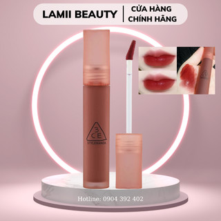 Son kem 3ce blur water tint màu sepia - lamii beauty