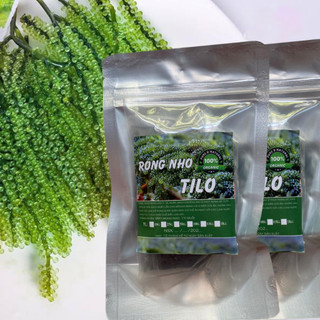 [2kg rong nho tách nước loại 1 gồm 20 gói 100gr] rong nho hạt to đều đẹp, ngon giòn, dùng 2kg nhiều lắm nha mọi người.