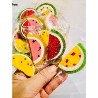 Kẹo dẻo dưa hấu miếng thái lan - 100g / 250g /500g