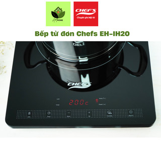Bếp từ domino/ Bếp đơn Chef's EH-IH20 (tặng kèm nồi lẩu)