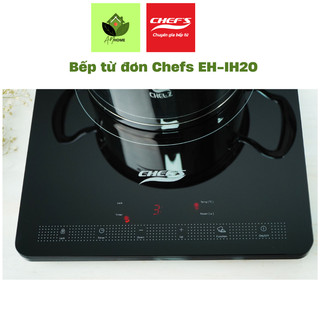 Bếp từ domino/ Bếp đơn Chef's EH-IH20 (tặng kèm nồi lẩu)