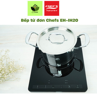 Bếp từ domino/ Bếp đơn Chef's EH-IH20 (tặng kèm nồi lẩu)