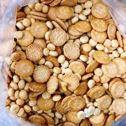 BÁNH QUY MẶN MIX 3 VỊ - NGON BỔ RẺ 100G / 250G / 500G