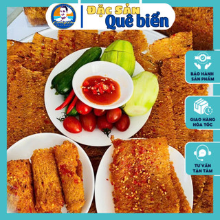Khô mực cán tẩm gia vị nha trang loại ngon đặc biệt 250g - đặc sản quê biển