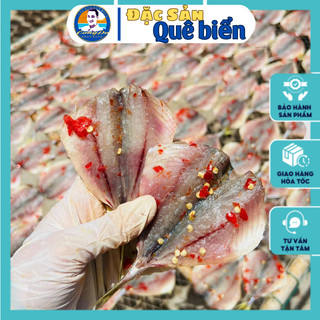 500gr khô cá chỉ vàng tẩm gia vị có ớt - loại ngon, dày mình - đặc sản quê biển