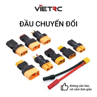 Jack chuyển đổi đầu T / XT60 / XT90 / XT150 cho pin lipo tàu, xe, máy bay điều khiển từ xa