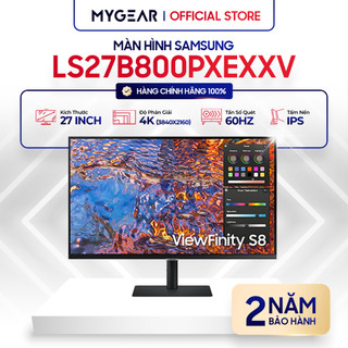Màn hình đồ hoạ Samsung ViewFinity S8 LS27B800PXEXXV 27″ 4K IPS 60Hz (HDMI ,DisplayPort, Type-C 90w)