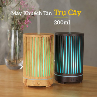 Máy khuếch tán tinh dầu trụ cây 200 ml 1 cái .