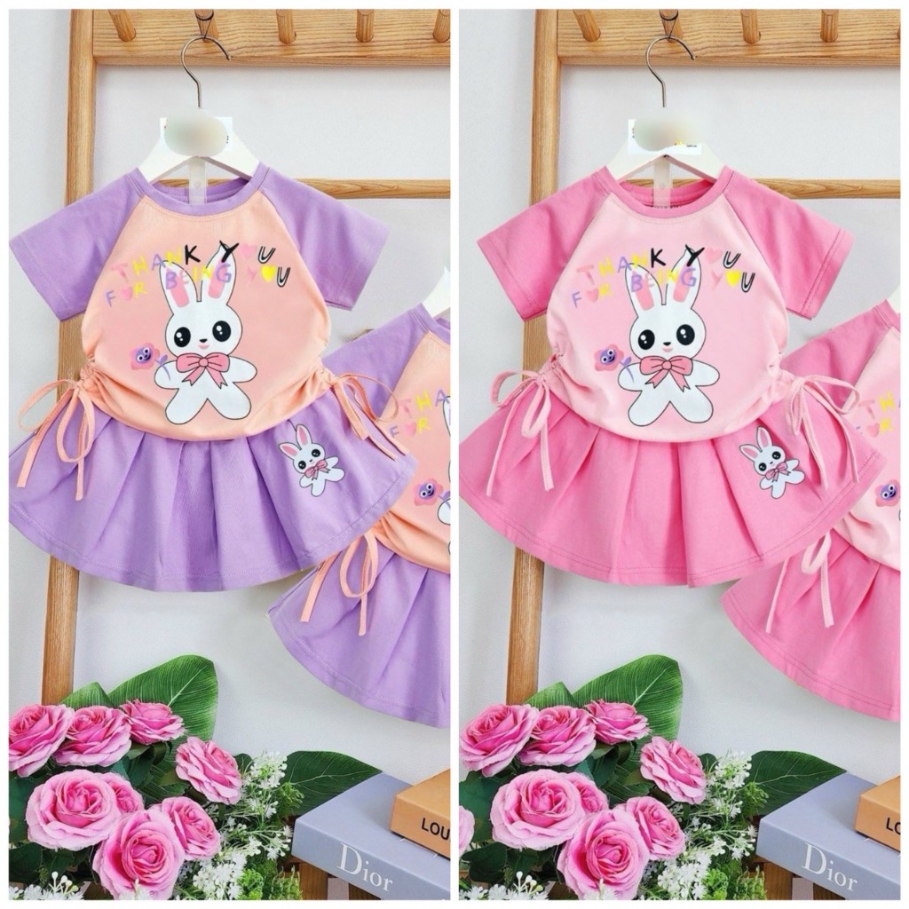 Set váy hình thỏ- ZUNkids