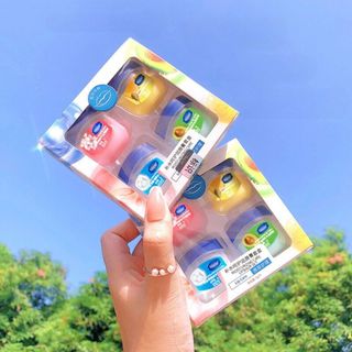 Set son 4 lọ son dưỡng vaseline không màu Nicor son dưỡng môi vaseline dưỡng môi khô 054C4