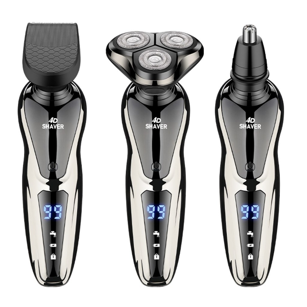 Máy cạo râu cao cấp SHAVER 4d s-1168, MN-585mini,RS-210&RS-215 công xuất 8W, chống nước ipX7. sạc typeC Bảo Hành 6 Tháng