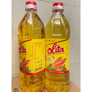 Combo 2 Dầu thực vật tinh luyện Olita Tường An chai 1 lít