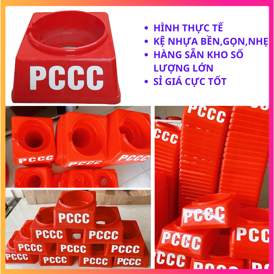 Bình cứu hoả, combo 1 bình chữa cháy bột 4kg+ kệ để bình pccc, tặng bộ nội quy tiêu lệnh, dùng cho gia đình và cơ sở nhỏ