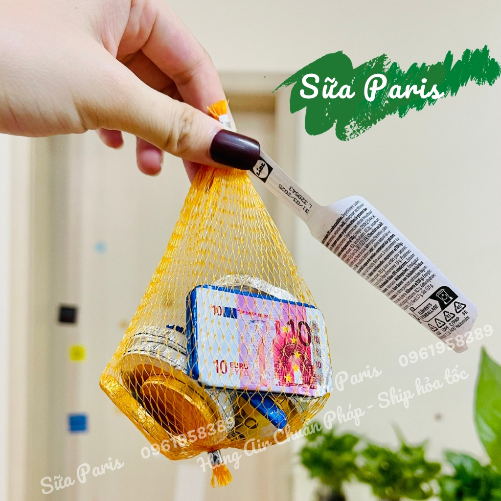 Socola Pháp hình đồng tiền euro- hàng chuẩn pháp_Sữa Paris Aderma