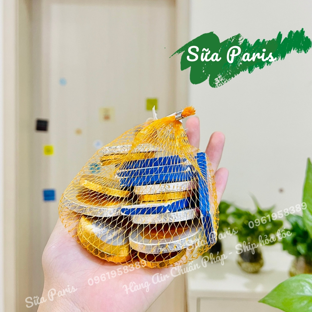Socola Pháp hình đồng tiền euro- hàng chuẩn pháp_Sữa Paris Aderma
