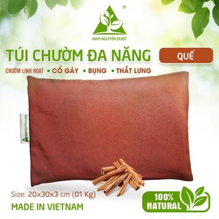 Túi chườm nóng đa năng - thảo dược quế, giảm đau cổ gáy - nam nguyên dược