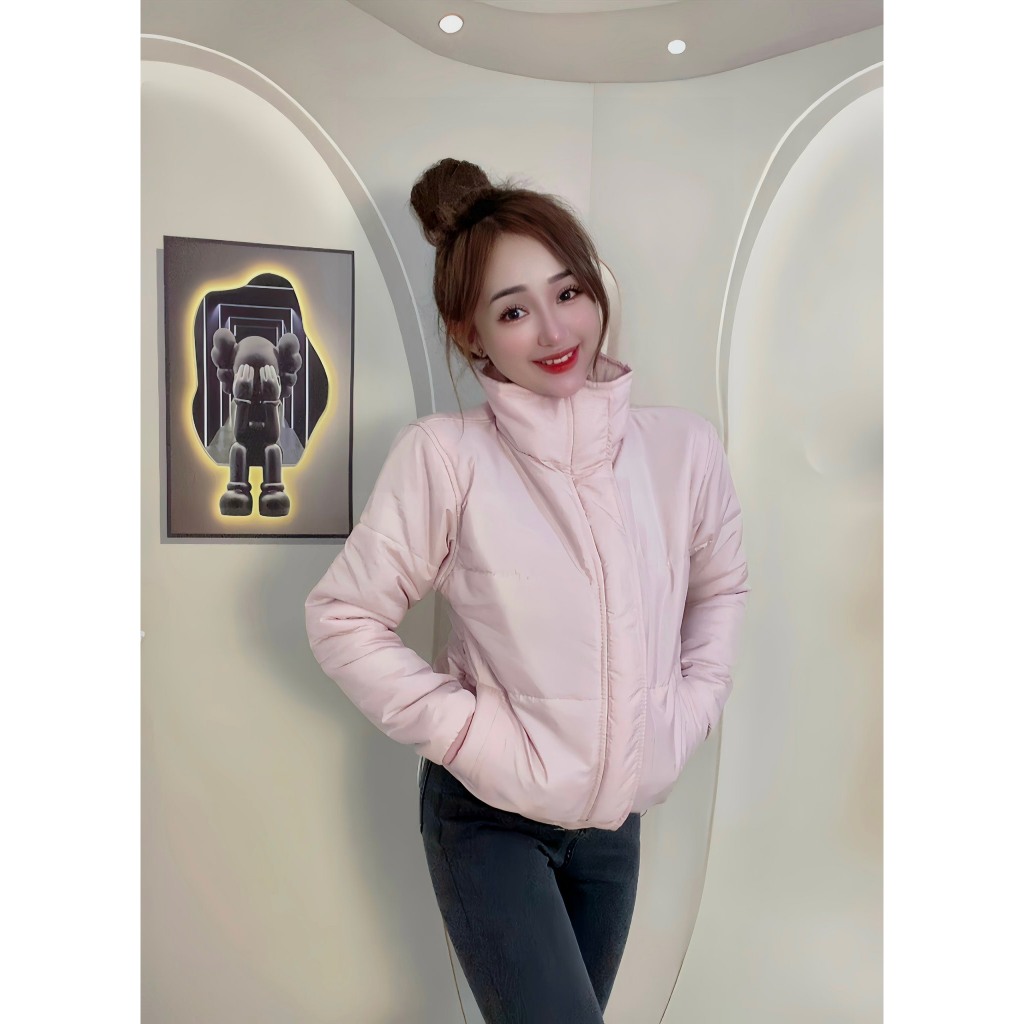 Áo khoác Phao Trơn Nam Nữ , Hàng Cao Cấp , Chuẩn Hàng QC Siêu Xịn Xò Dày Dặn , Tag Mác Đầy Đủ GEM STORE