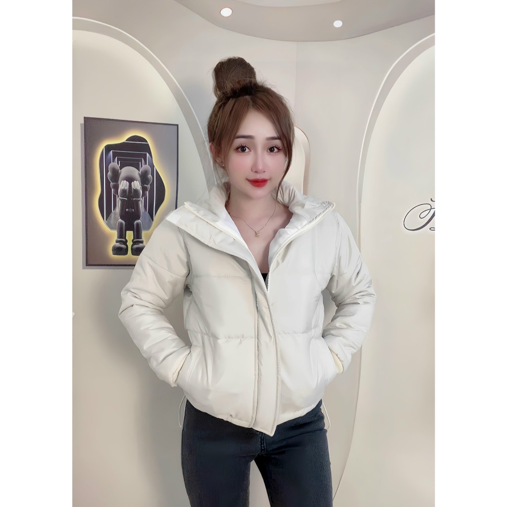 Áo khoác Phao Trơn Nam Nữ , Hàng Cao Cấp , Chuẩn Hàng QC Siêu Xịn Xò Dày Dặn , Tag Mác Đầy Đủ GEM STORE