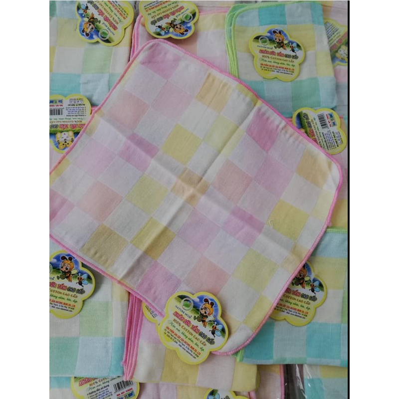 Khăn sữa nho nhỏ baby cotton NATU 26x26cm