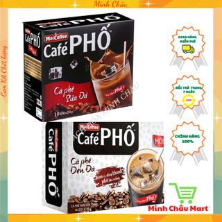 Cà phê phố café sữa đá maccoffee hộp 240g