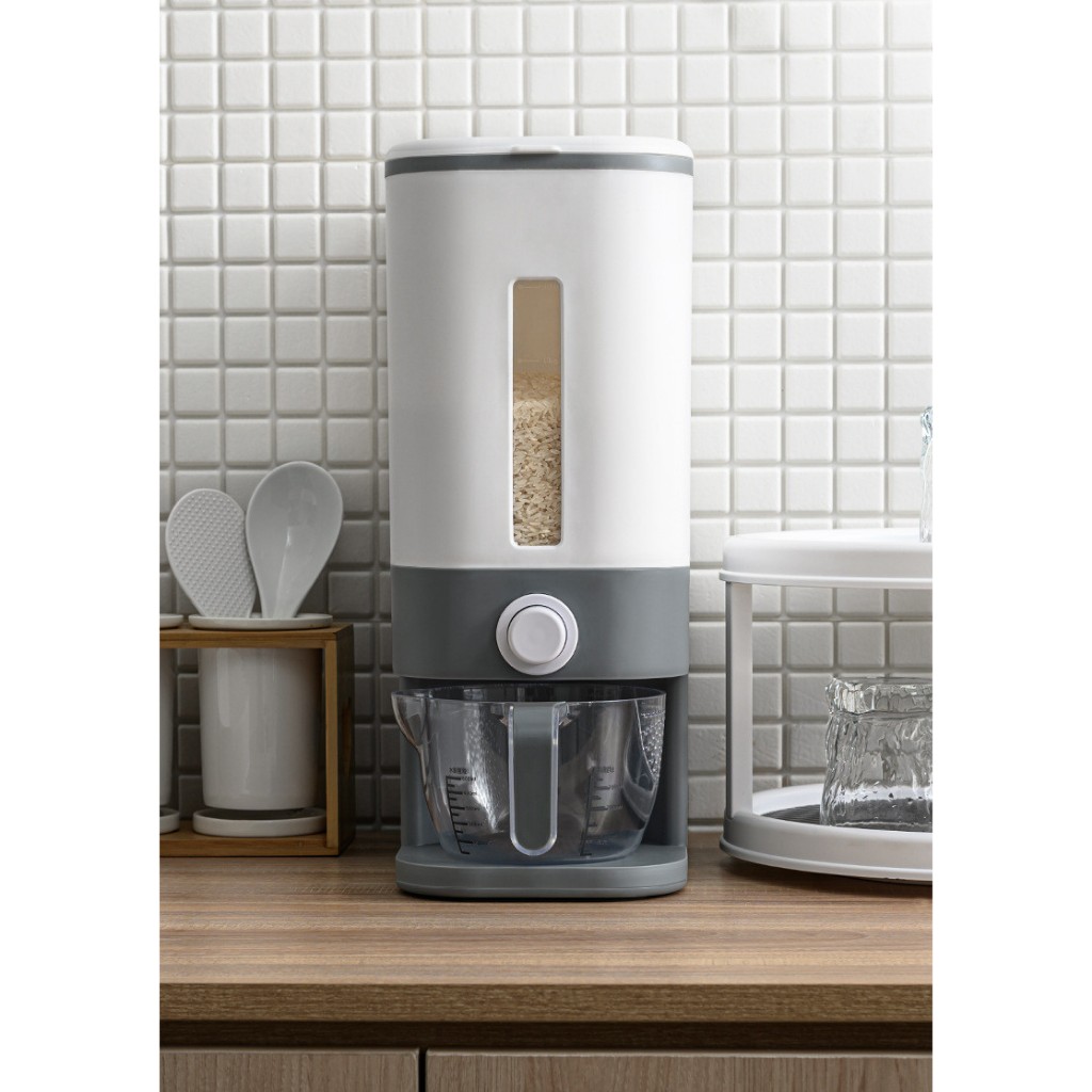 Thùng Đựng Gạo Thông Minh Dung Tích 12KG, Hộp Đựng Gạo Tiện Lợi An Toàn Chống Nấm Mốc Cho Gia Đình 2023