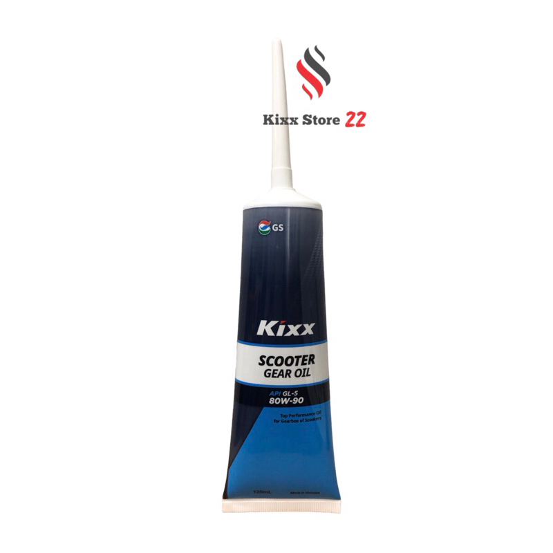 Kixx Scooter Gear Oil GL-5 80W90 (120ml) - Nhớt lap cao cấp dành cho xe tay ga