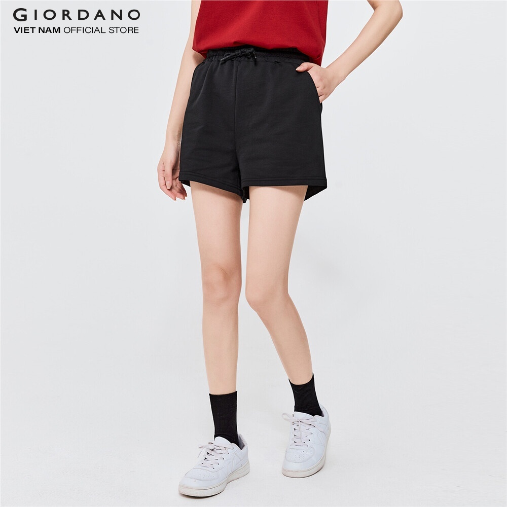 Quần Shorts Nữ Lưng Thun Giordano 05402449