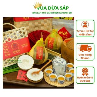 Dừa Sáp Trái Tươi Ông Hoàng - Vua Dừa Sáp Đặc Ruột Cơm Mềm Giá Rẻ Sỉ Lẻ Cầu Kè Trà Vinh