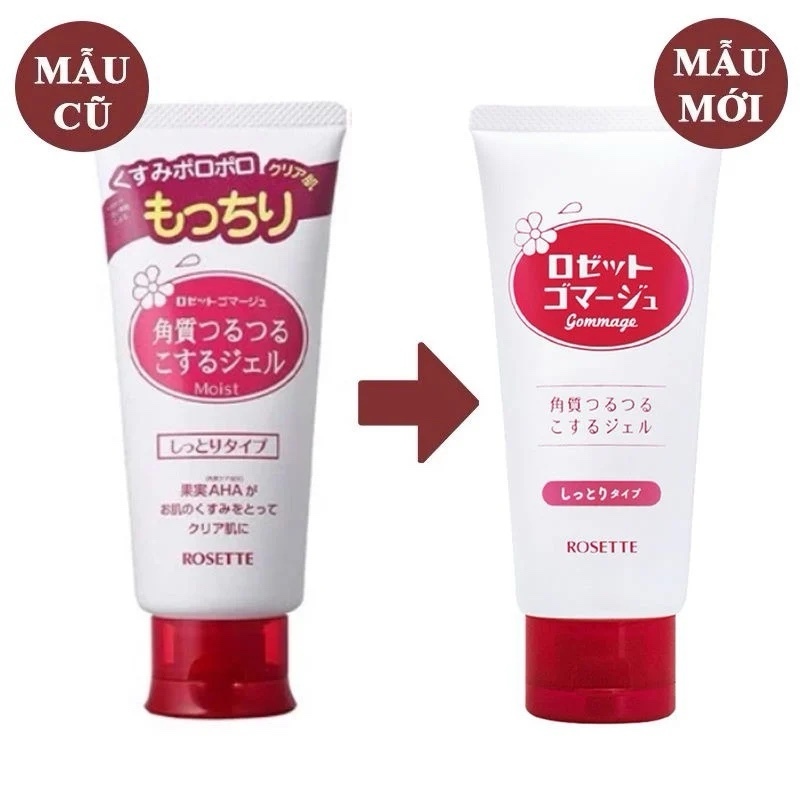 TẨY DA CHẾT MẶT ROSETTE GOMMAGE PEELING GEL