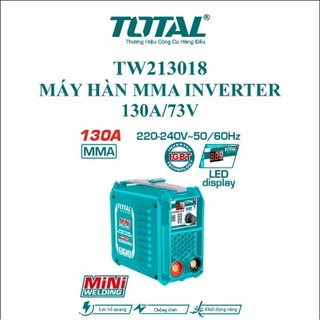 Tw213018 máy hàn mma inverter 130a/73v total