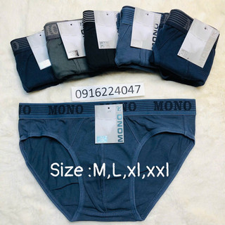 Set 6 Quần lót nam cotton cao cấp, quần lót nam chất xịn