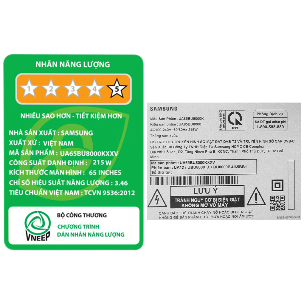 SMART TIVI SAMSUNG 4K CRYSTAL UHD 65 INCH UA65BU8000 | Giá xả kho