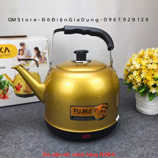 Ấm Siêu Tốc Tự Ngắt Fujika FJ-SD50 Chính Hãng , Ấm Đun Nước Fujika FJ-SD45 Sơn Tính Điện QM Store