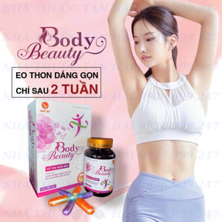 Body Beauty giúp chuyển hóa năng lượng, chuyển hóa chất béo, hỗ trợ quá trình giảm cân, hộp 30 viên tặng 30 viên Detox