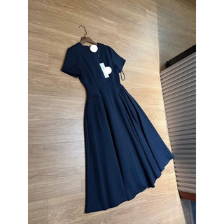 Đầm midi dress CK xếp li