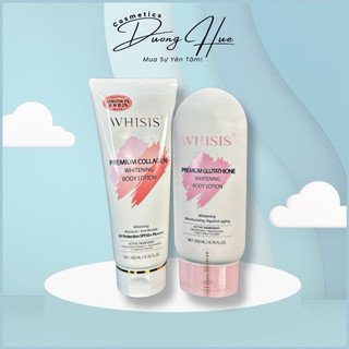 Dưỡng Thể Trắng Da WHISIS PERMIUM COLLAGEN WHITENING BODY LOTION 200ml