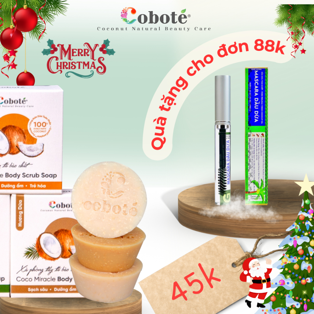 Xà phòng Tẩy tế bào chết Coboté - 75gr