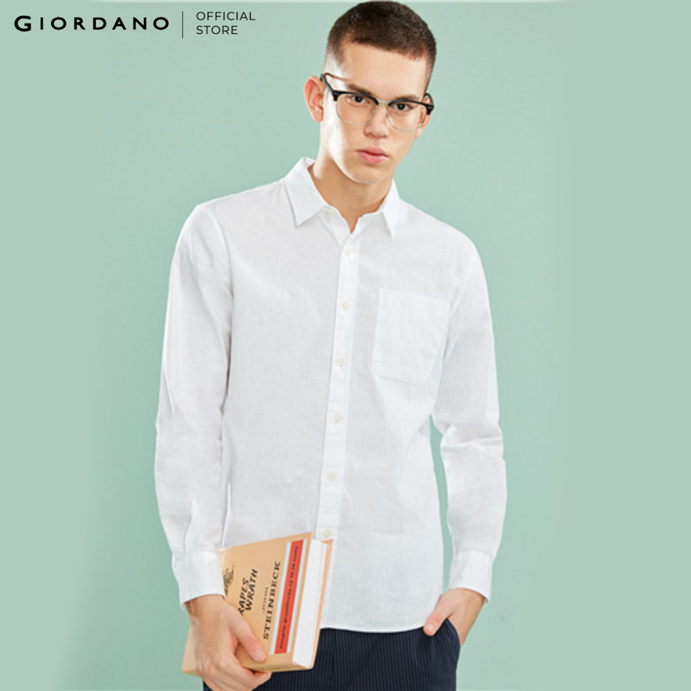 Áo Sơ Mi Linen Nam Giordano 01049201