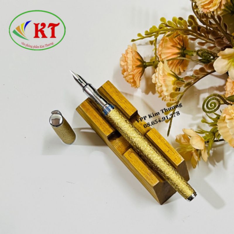 Bút Máy 005/870 -Ngòi Viết Calligraphy Tách Đôi Tự Tạo Nét Thanh Nét Đậm. Bút luyện chữ đẹp, viết tiêu đề cỡ S