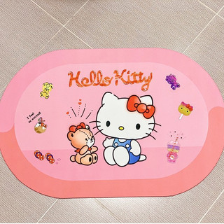 Thảm chùi chân chống trượt Hello Kitty - Doraemon