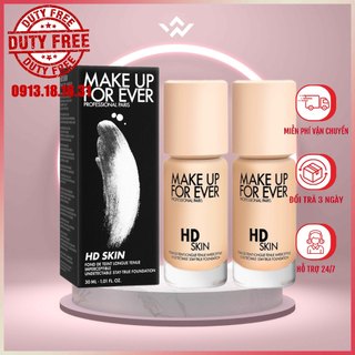 Kem nền Make Up For Ever HD Skin Underectable Longwear Foundation 30ml Fullsize